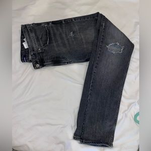 Calvin Klein Ripped Jeans. Size 34